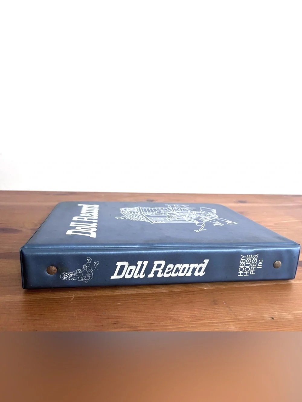 Doll Record Binder Book With Antique Doll Photos Collectors Gide Book 1983